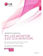 LG 22MB37PU Owner'S Manual предпросмотр