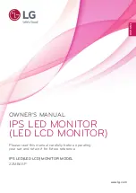 LG 22MB65P Owner'S Manual preview