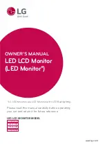 LG 22MK600M Owner'S Manual preview