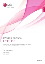 Preview for 1 page of LG 22MN42A Owner'S Manual