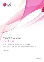 Preview for 1 page of LG 22MN42B Owner'S Manual