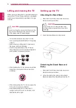 Preview for 6 page of LG 22MN42B Owner'S Manual