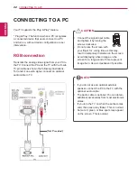 Preview for 22 page of LG 22MN42B Owner'S Manual