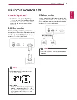 Предварительный просмотр 9 страницы LG 22MP65HQ Owner'S Manual