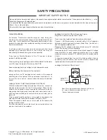 Предварительный просмотр 3 страницы LG 22MT47A Service Manual