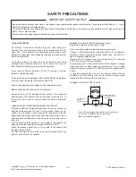 Preview for 3 page of LG 22MT47D Service Manual