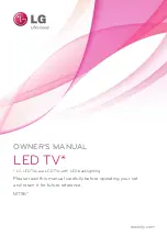 Предварительный просмотр 1 страницы LG 22MT55 Owner'S Manual