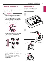 Предварительный просмотр 7 страницы LG 22MT55 Owner'S Manual