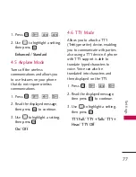 Preview for 79 page of LG 230/208V Owner'S Manual