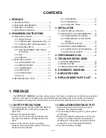 Preview for 2 page of LG 230/208V Service Manual