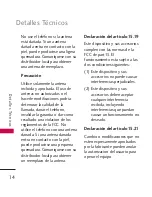 Preview for 15 page of LG 230 (Spanish) Manual Del Propietario