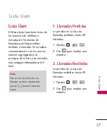 Preview for 58 page of LG 230 (Spanish) Manual Del Propietario