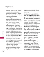 Preview for 101 page of LG 230 (Spanish) Manual Del Propietario