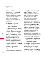 Preview for 105 page of LG 230 (Spanish) Manual Del Propietario