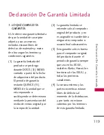 Preview for 120 page of LG 230 (Spanish) Manual Del Propietario