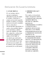 Preview for 123 page of LG 230 (Spanish) Manual Del Propietario