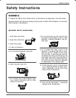 Preview for 3 page of LG 23LC1R Series Owner'S Manual