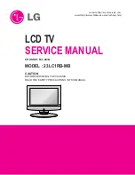 LG 23LC1RB-MB Service Manual предпросмотр