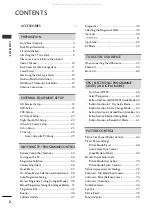 Preview for 4 page of LG 23LG5 Series Owner'S Manual