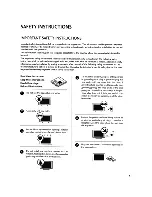 Предварительный просмотр 3 страницы LG 23LS7D -  - 23" LCD TV Owner'S Manual