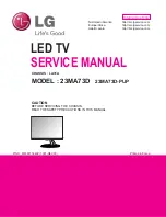 Предварительный просмотр 1 страницы LG 23MA73D Service Manual