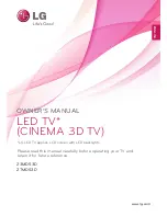 Предварительный просмотр 1 страницы LG 23MD53D Owner'S Manual