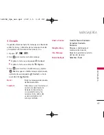 Preview for 42 page of LG 245 (Spanish) Manual Del Usuario