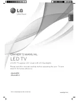 LG 24LN4510 Owner'S Manual preview