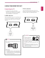 Предварительный просмотр 13 страницы LG 24MB34D Owner'S Manual