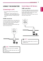 Предварительный просмотр 16 страницы LG 25UM57 Owner'S Manual