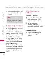 Preview for 27 page of LG 265 (Spanish) Manual Del Usuario