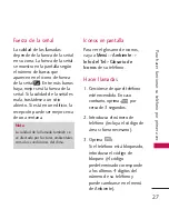 Preview for 28 page of LG 265 (Spanish) Manual Del Usuario