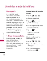 Preview for 41 page of LG 265 (Spanish) Manual Del Usuario