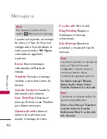 Preview for 47 page of LG 265 (Spanish) Manual Del Usuario