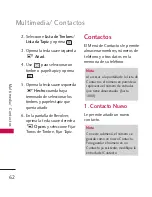 Preview for 63 page of LG 265 (Spanish) Manual Del Usuario