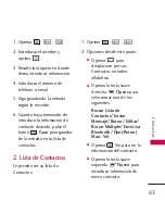 Preview for 64 page of LG 265 (Spanish) Manual Del Usuario