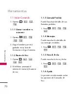 Preview for 71 page of LG 265 (Spanish) Manual Del Usuario