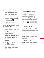 Preview for 78 page of LG 265 (Spanish) Manual Del Usuario