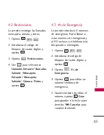 Preview for 84 page of LG 265 (Spanish) Manual Del Usuario