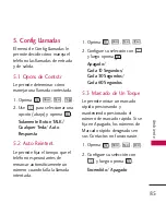 Preview for 86 page of LG 265 (Spanish) Manual Del Usuario