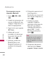 Preview for 89 page of LG 265 (Spanish) Manual Del Usuario