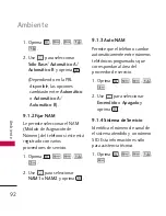 Preview for 93 page of LG 265 (Spanish) Manual Del Usuario