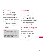 Preview for 94 page of LG 265 (Spanish) Manual Del Usuario