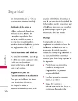 Preview for 97 page of LG 265 (Spanish) Manual Del Usuario