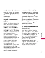 Preview for 100 page of LG 265 (Spanish) Manual Del Usuario