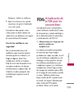 Preview for 106 page of LG 265 (Spanish) Manual Del Usuario