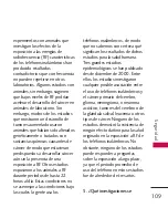 Preview for 110 page of LG 265 (Spanish) Manual Del Usuario