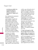 Preview for 111 page of LG 265 (Spanish) Manual Del Usuario