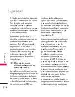 Preview for 115 page of LG 265 (Spanish) Manual Del Usuario