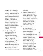 Preview for 118 page of LG 265 (Spanish) Manual Del Usuario